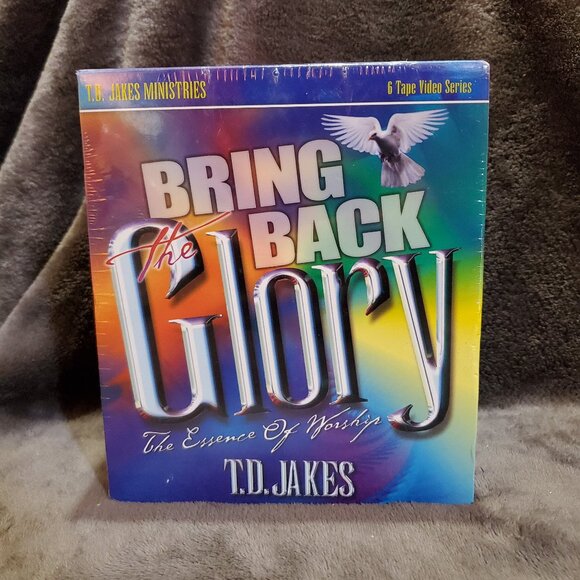 T.D. JAKES Bring Back The Glory GOSPEL 2000 6 VHS Tape SET Read Description